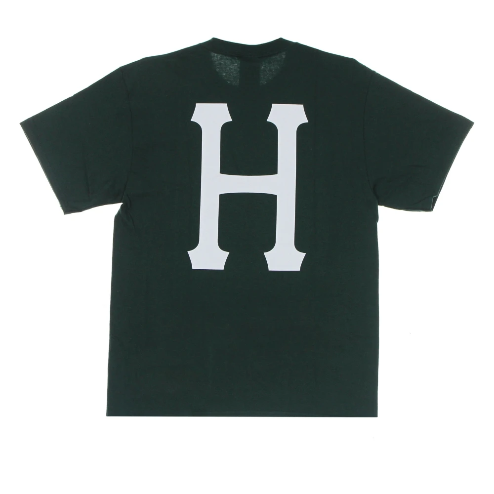 HUF Donkergroene Klassieke Heren T-shirt Green Heren