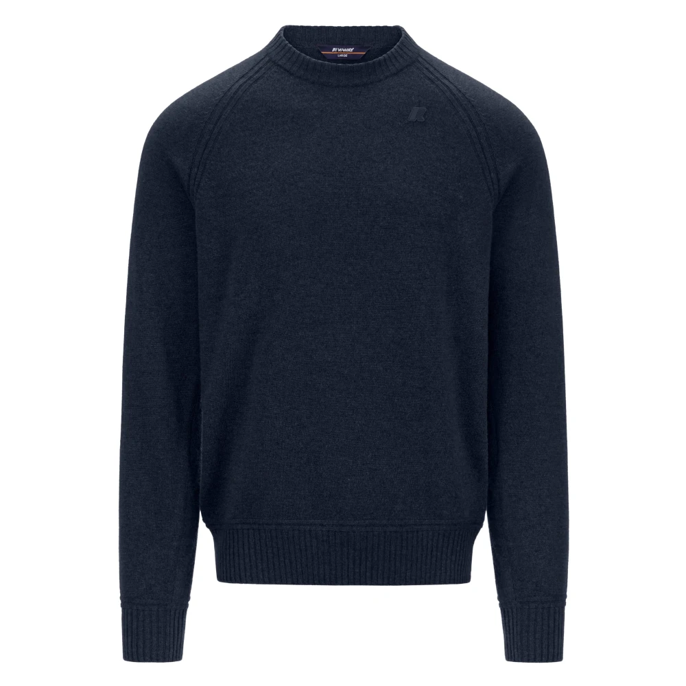 K-Way Herren Blau Strickwaren, Lgröße: