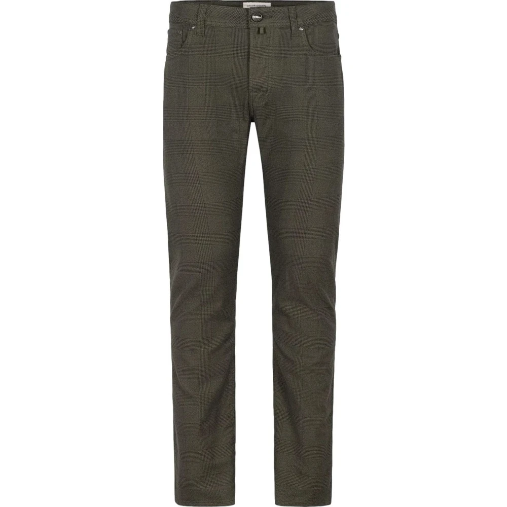 Jacob Cohën Uomo Verde Bard Jeans Slim-Fit