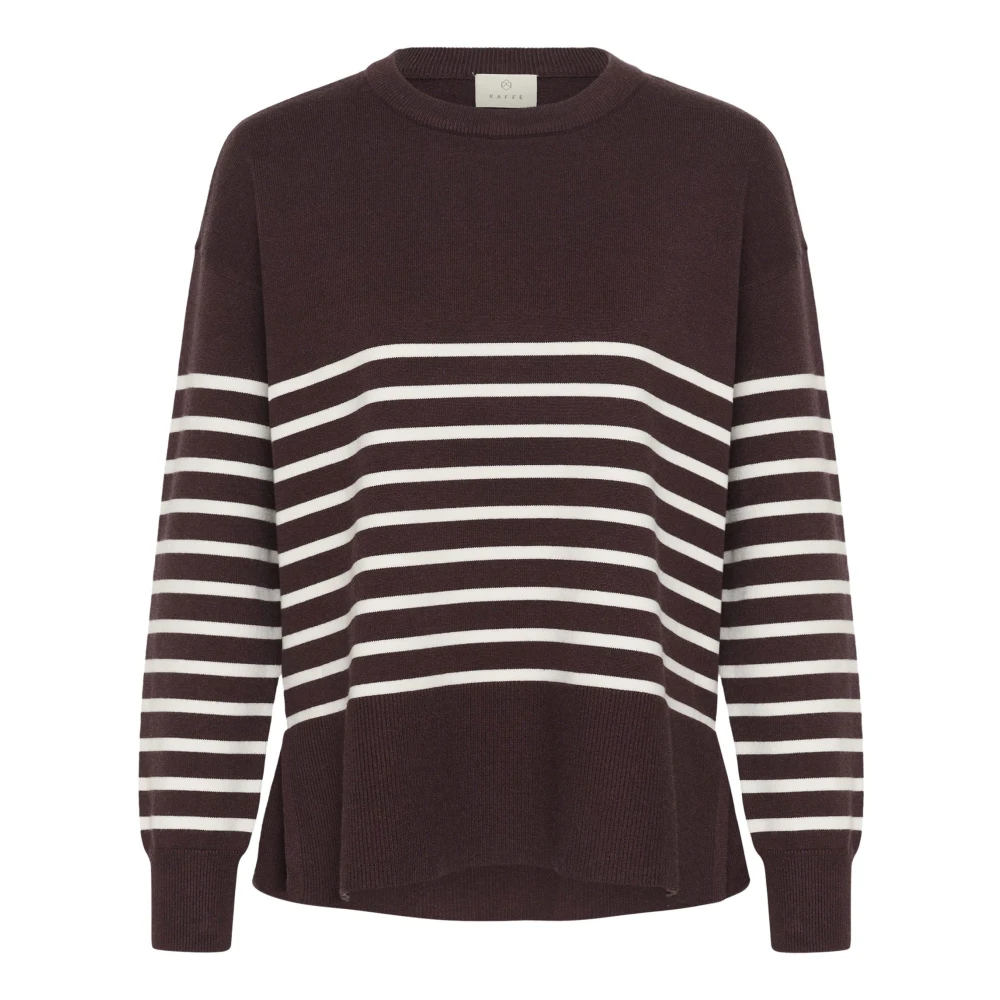 Kaffe Donna Marron Maglione Da Limone Knit - Immagine 2