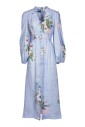 robe-bleue-a-col-en-v-et-manches-longues
