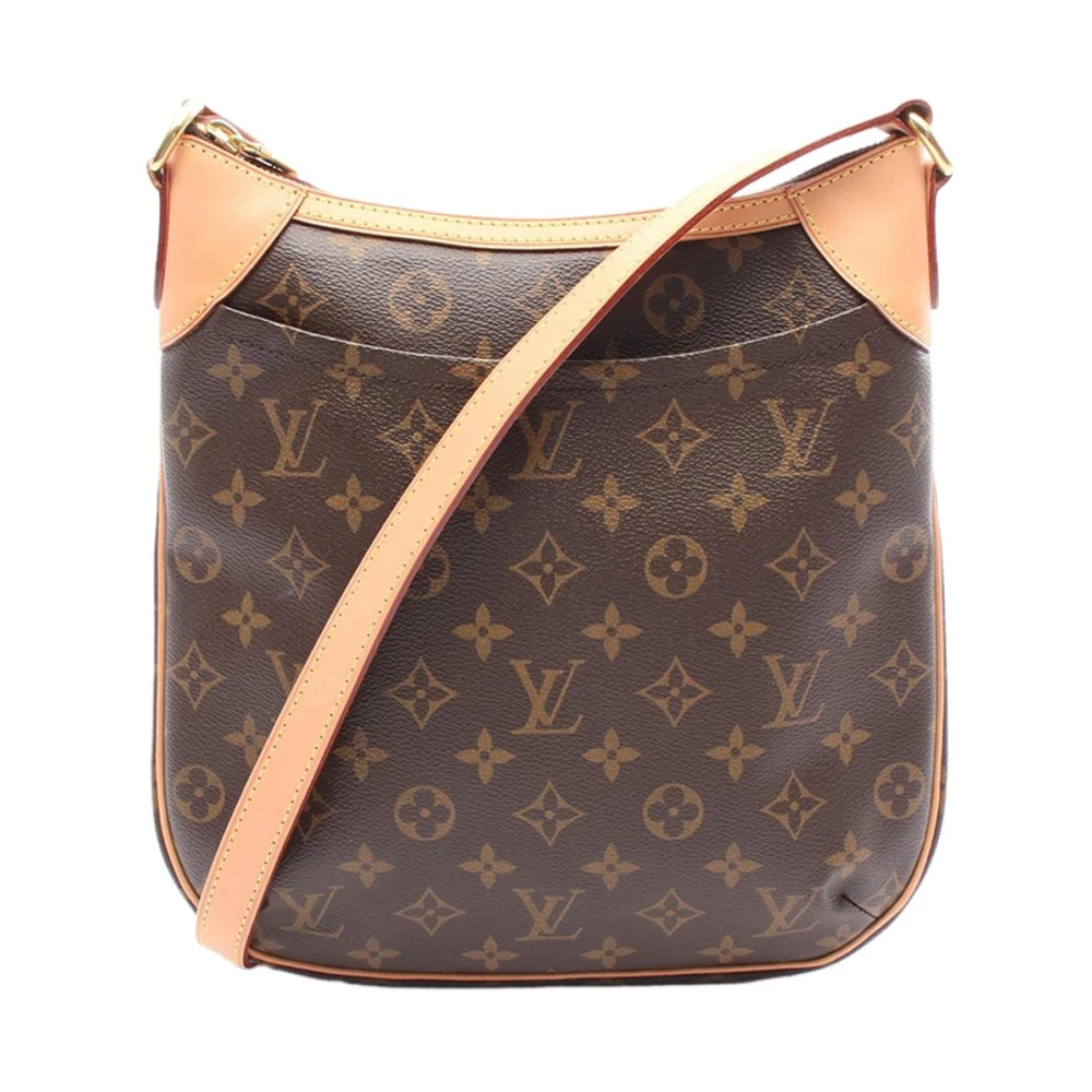 Louis Vuitton Vintage Women's Brown Pre-Owned Monogram Canvas Crossbody Bag