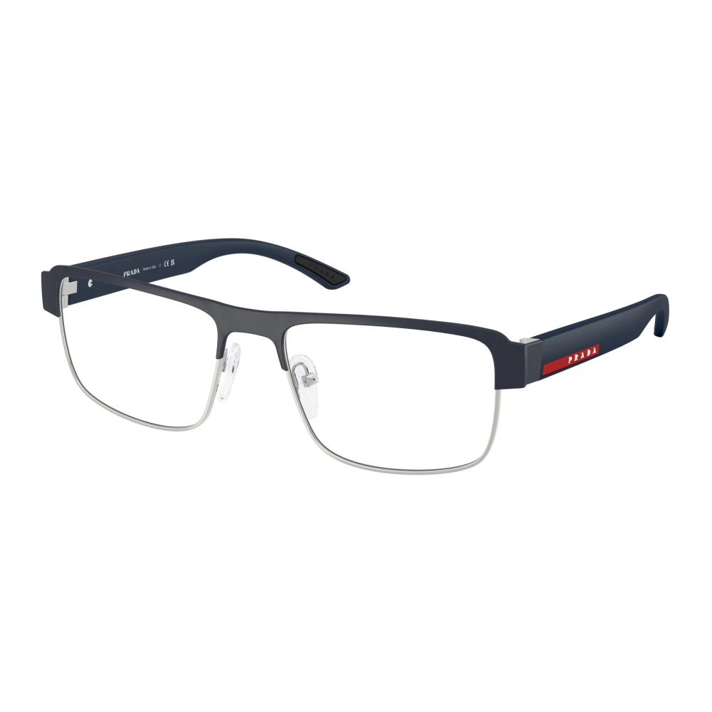 Prada Stijlvolle Bril PS 51Rv Tfy1O1 Blue Heren