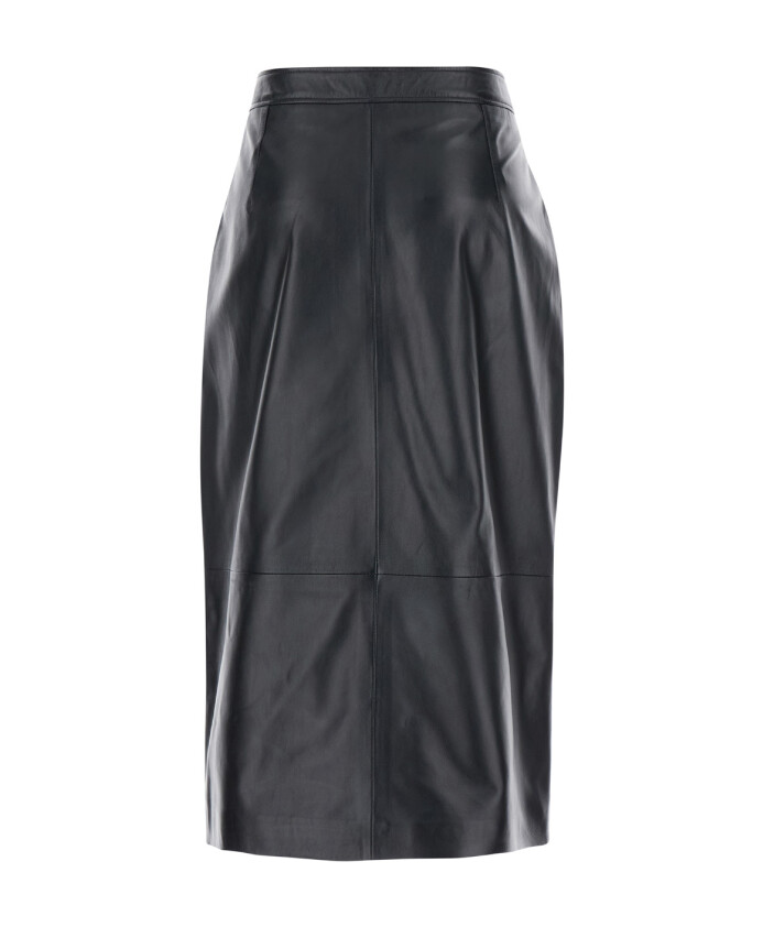 jupe-en-cuir-noir
