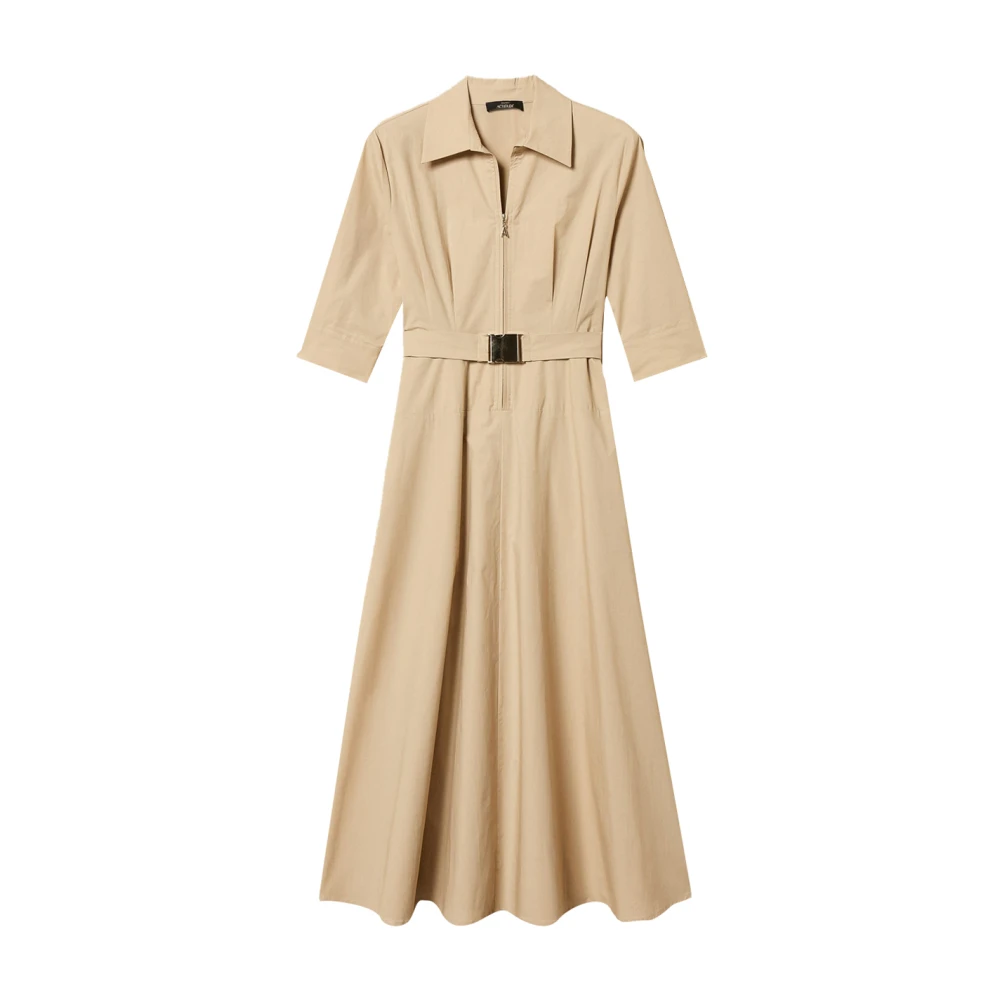 Actitude Women's Beige Longuette Dress
