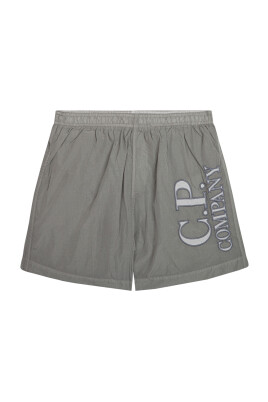 gra-badeshorts-med-broderet-logo