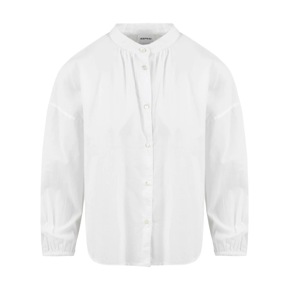 Aspesi Women's White Mod 5415 Shirt - Shirts - S - Blouses & Shirts