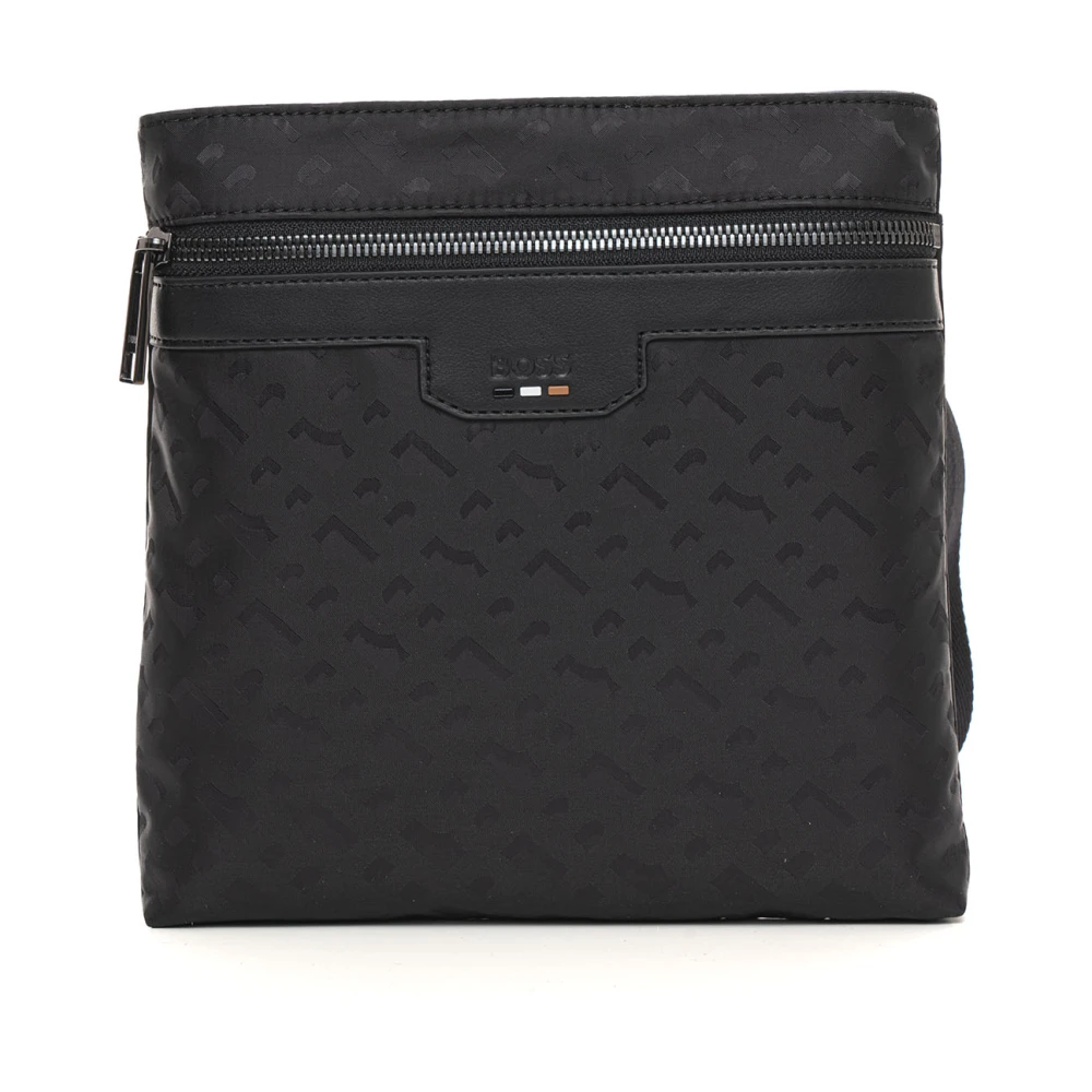 Boss Envelop Schoudertas met Logoprint Black Heren