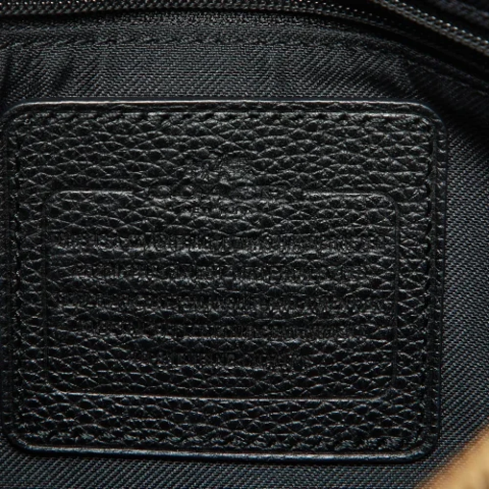 Coach Pre-owned Leather handbags Black Dames