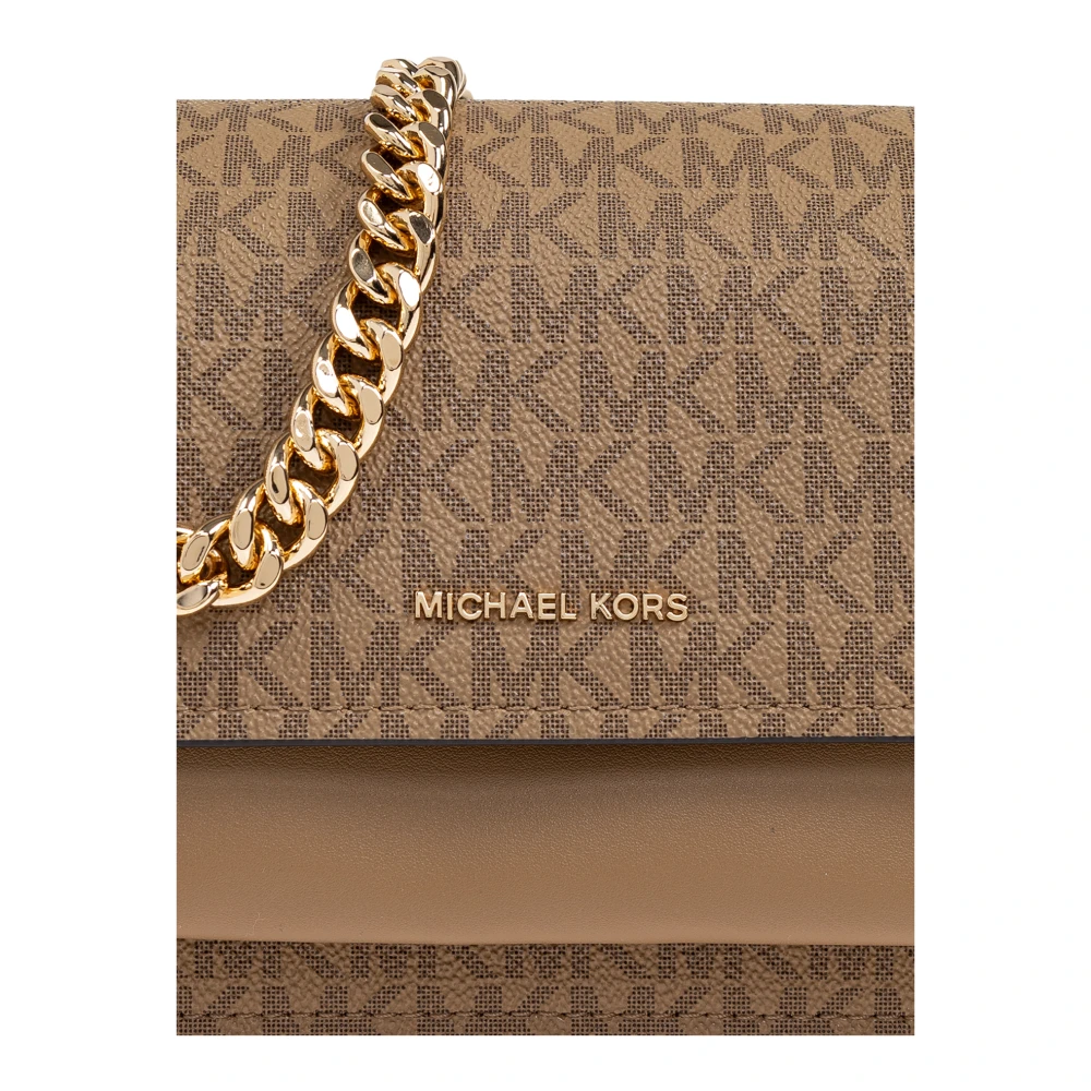Michael Kors Schoudertas Claire Beige Dames
