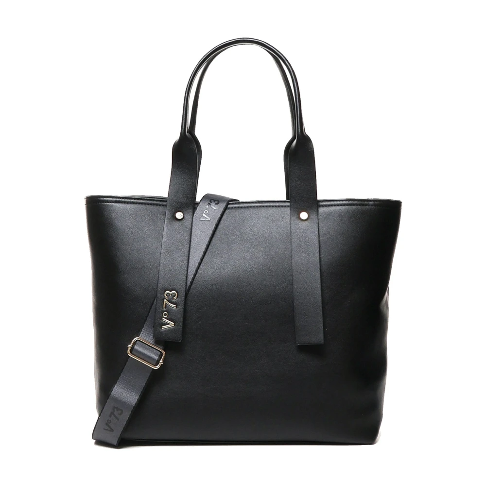 V73 Zwarte Microkorrel Winkelmand met Gouden Details Black Dames