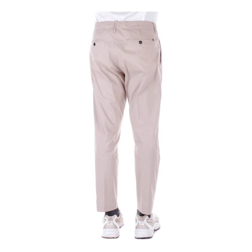 Dondup Beige Broek met Rits Sluiting Beige Heren