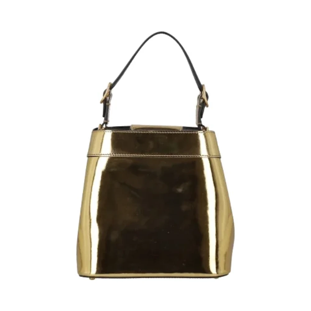 Valentino Vintage Pre-owned Leather handbags Yellow Dames
