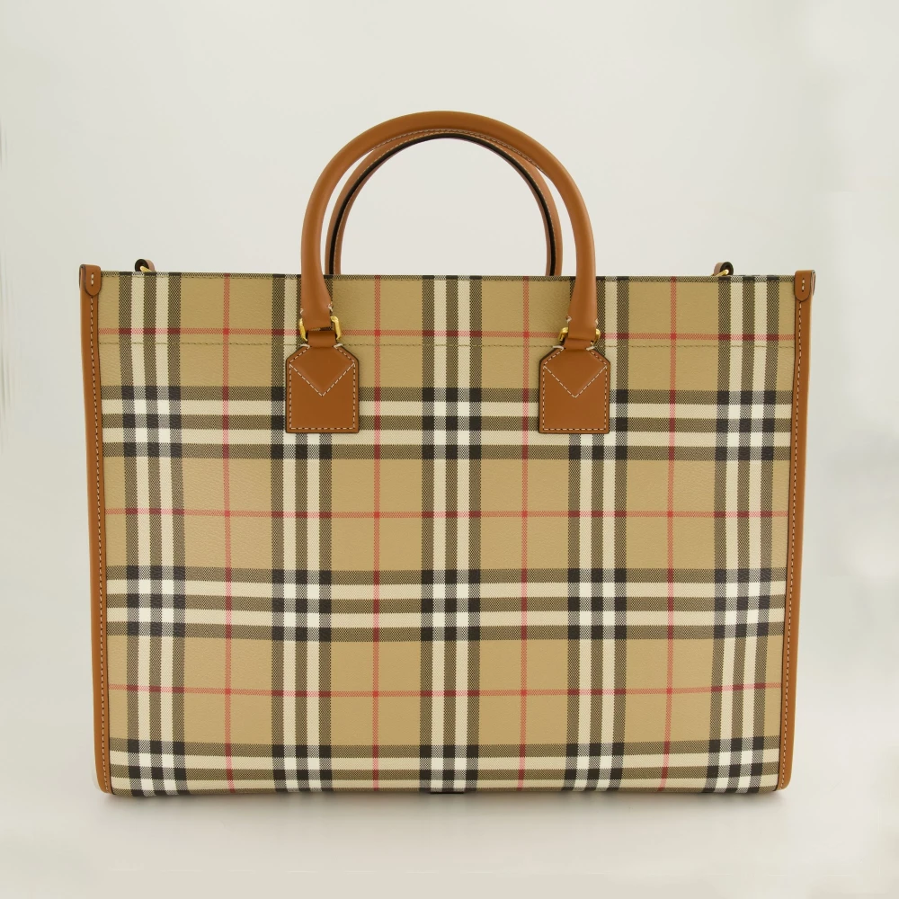 Burberry Vintage Check Shopper Freya Beige Dames