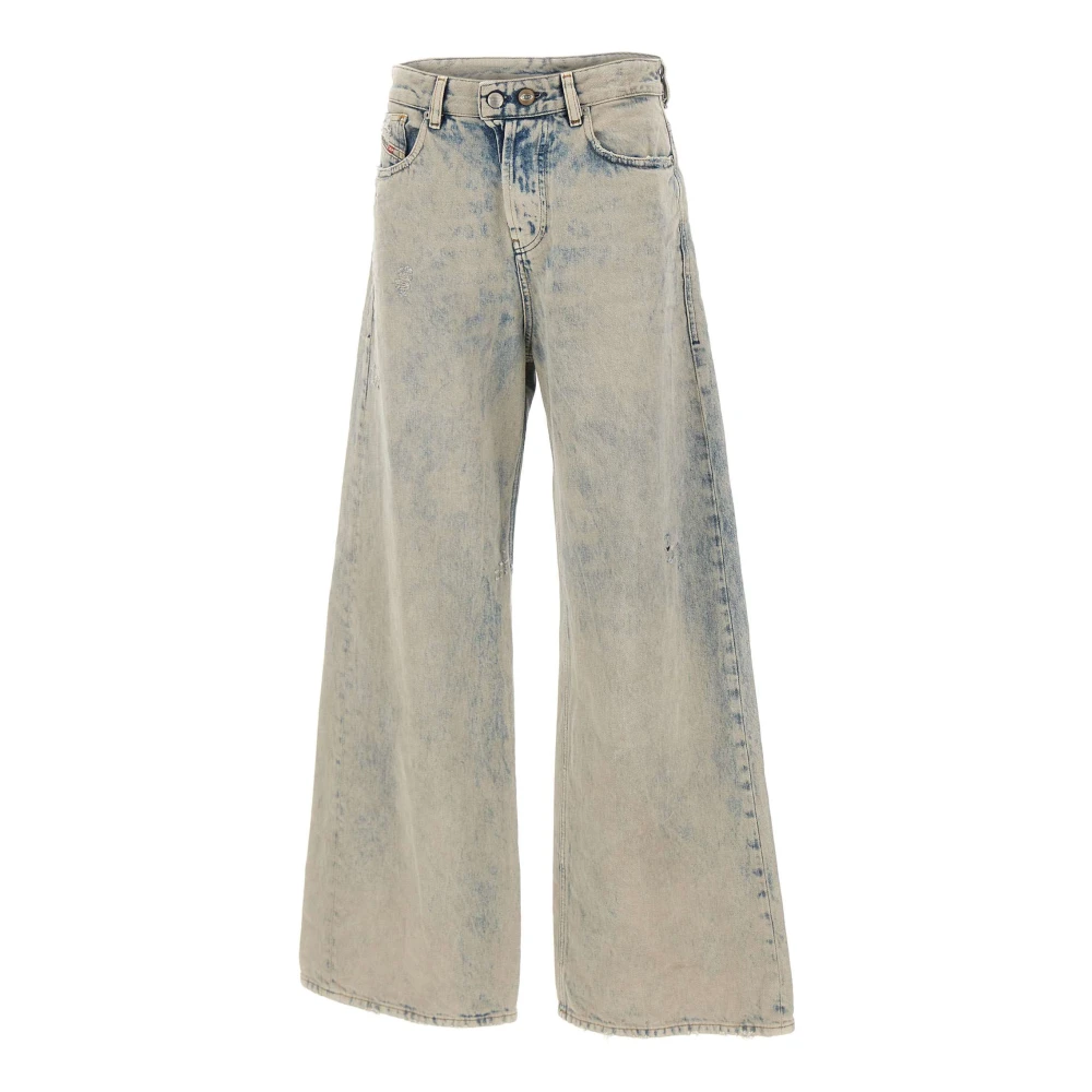 Diesel Women's Blue 1996 D-Sire-Yu L.32 - Wide Jeans - W25 L32 - Jeans