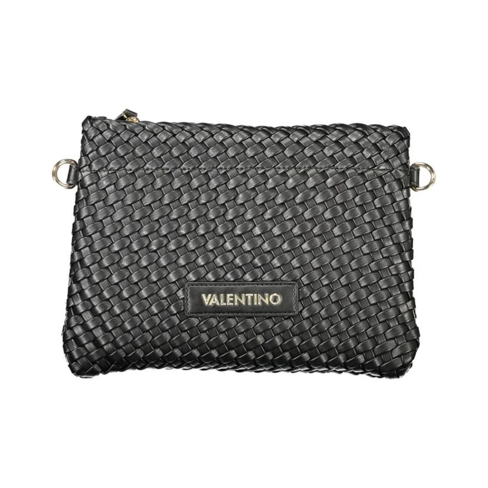 Valentino Women's Black Cross Body Bags, One Size, Polyethylene Handbag