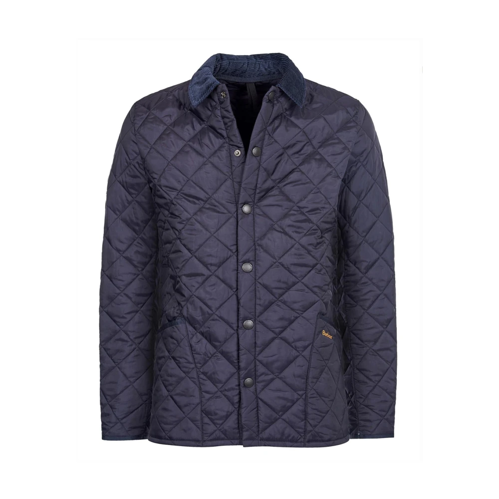 Barbour Men's Blue Winter Jackets, Xl, Heritage Liddesdale Quilted Jacket