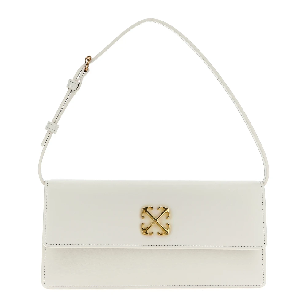 Off White Women's White Jitney 1.0 Shoulder Bag - Off - Shoulder Bags - One Size - Bags