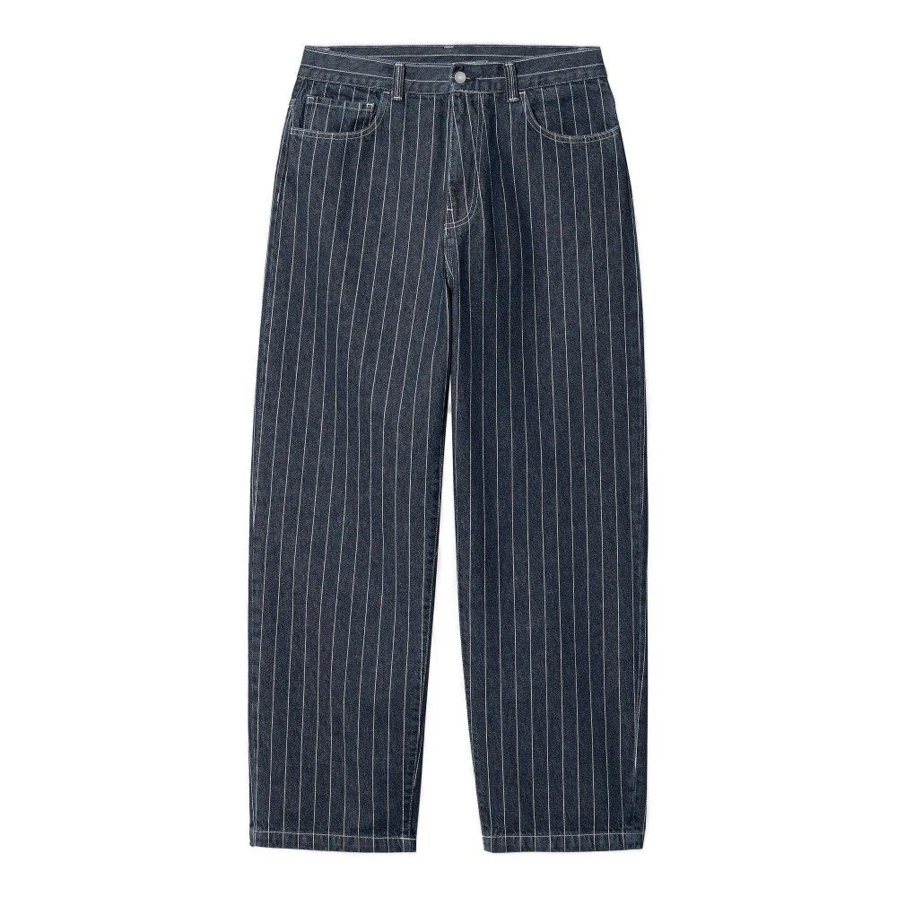 Carhartt WIP Orlean Stripe Timmerman Jeans Blue Heren