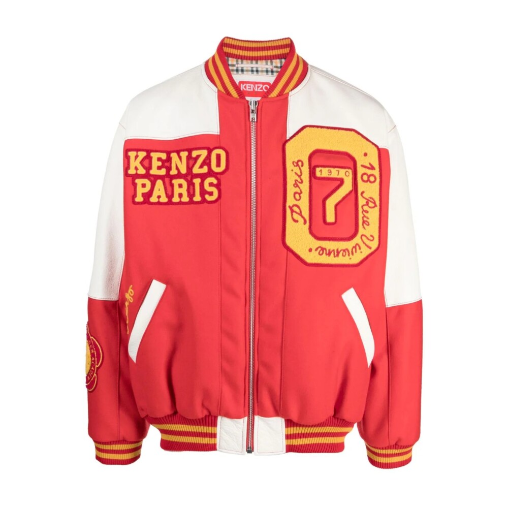 Kenzo 2024 chaquetas rojas