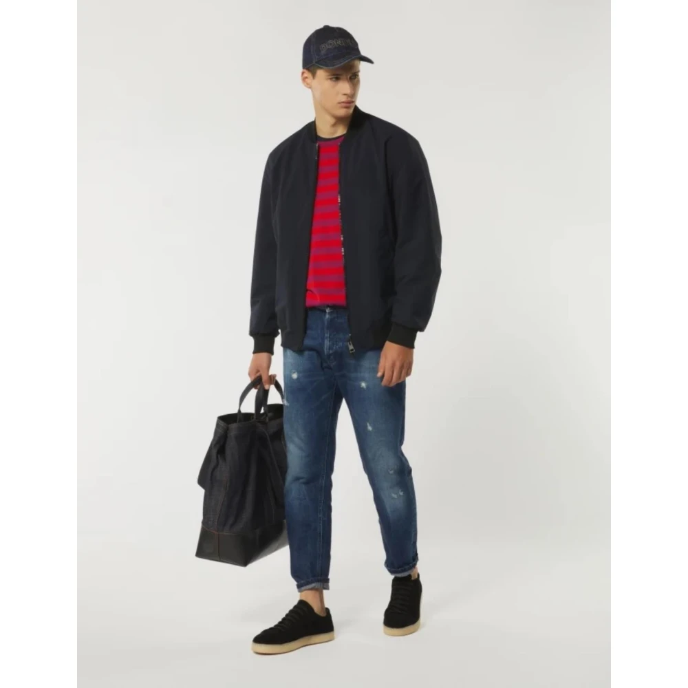 Dondup Slim-Fit Dian Jeans voor Mannen Blue Heren