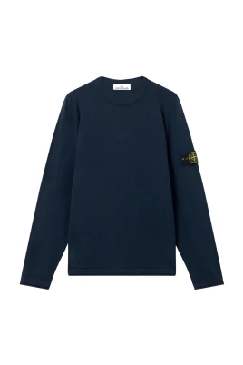 Logo-patch Sleeve Jumper