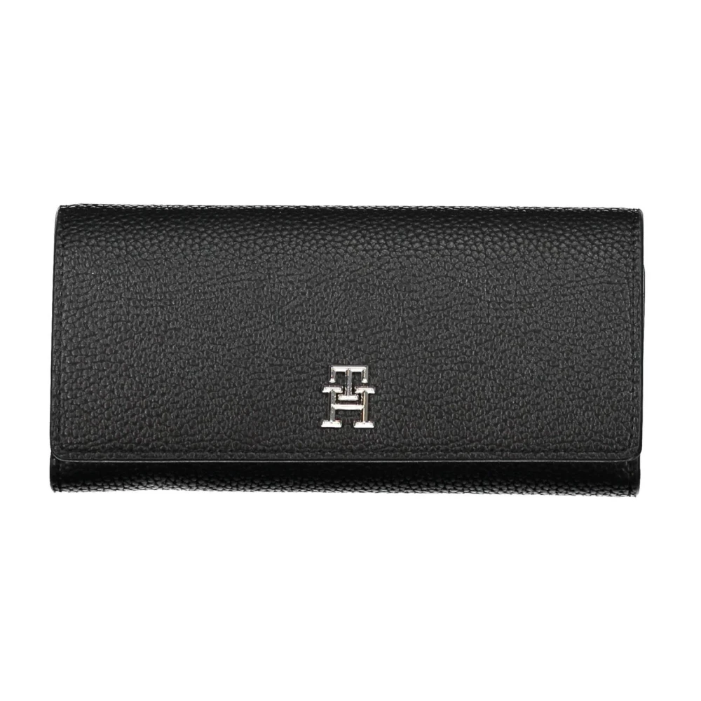 Tommy Hilfiger Black Wallet Svart Dam