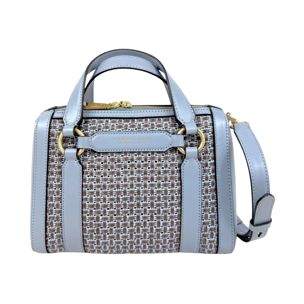The Bridge Donna Blu Borse, Taglia Unica, New,