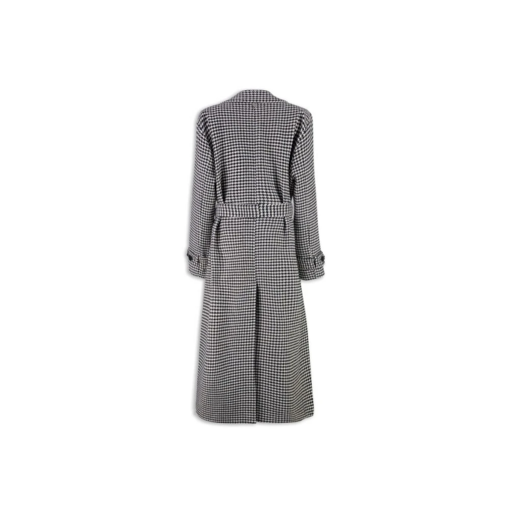 Aniye By Lange trenchcoat van wolmix Gray Dames