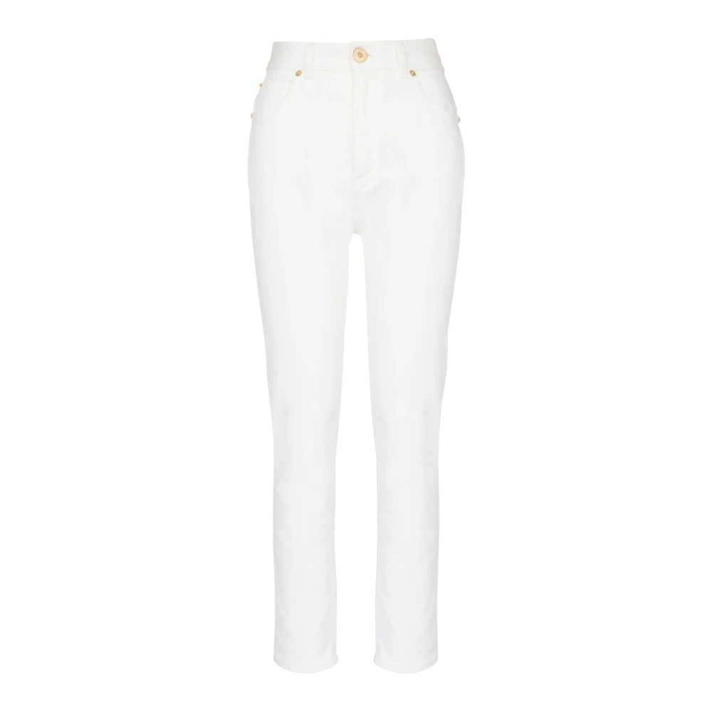 Balmain Slim fit jeans White Dames
