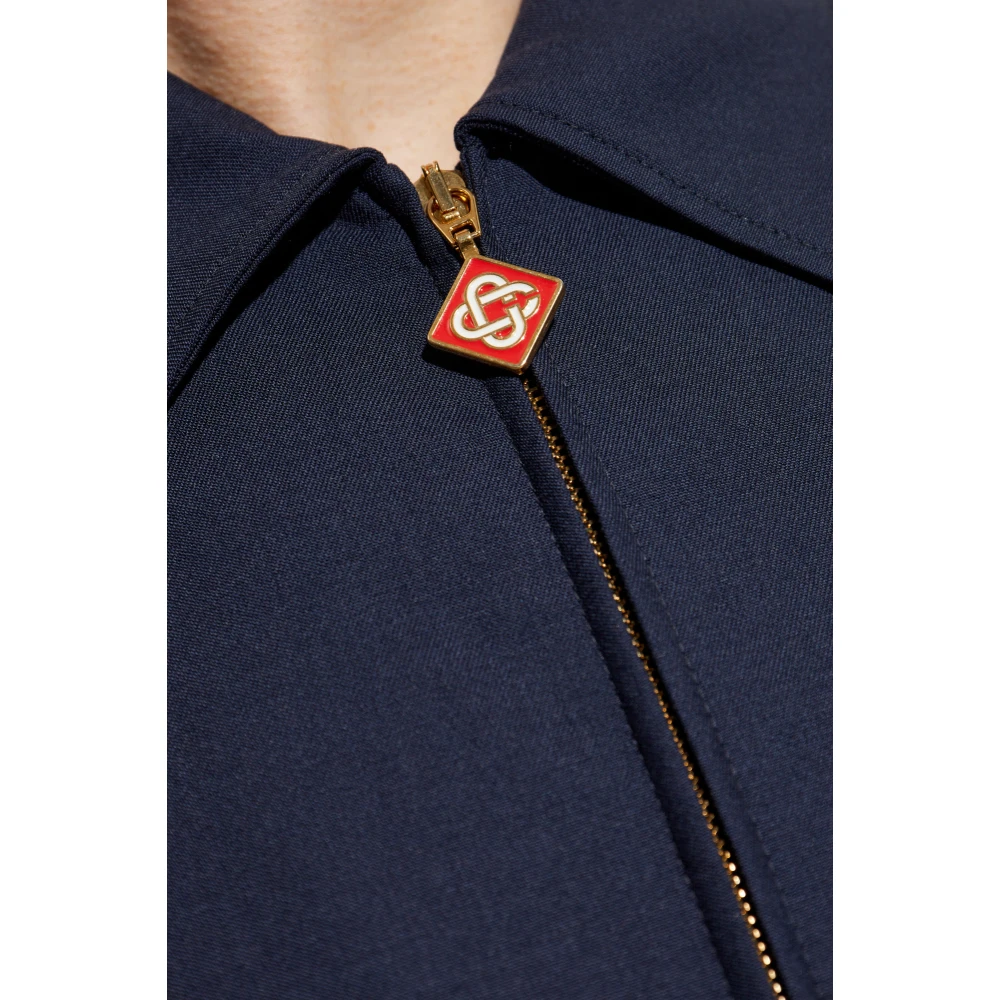 Casablanca Wollen jas Blue Heren