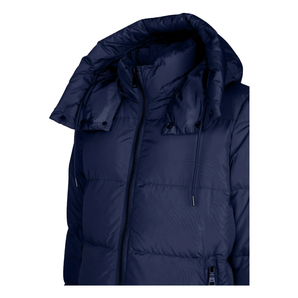add Stijlvolle jas met rits en capuchon Blue Heren