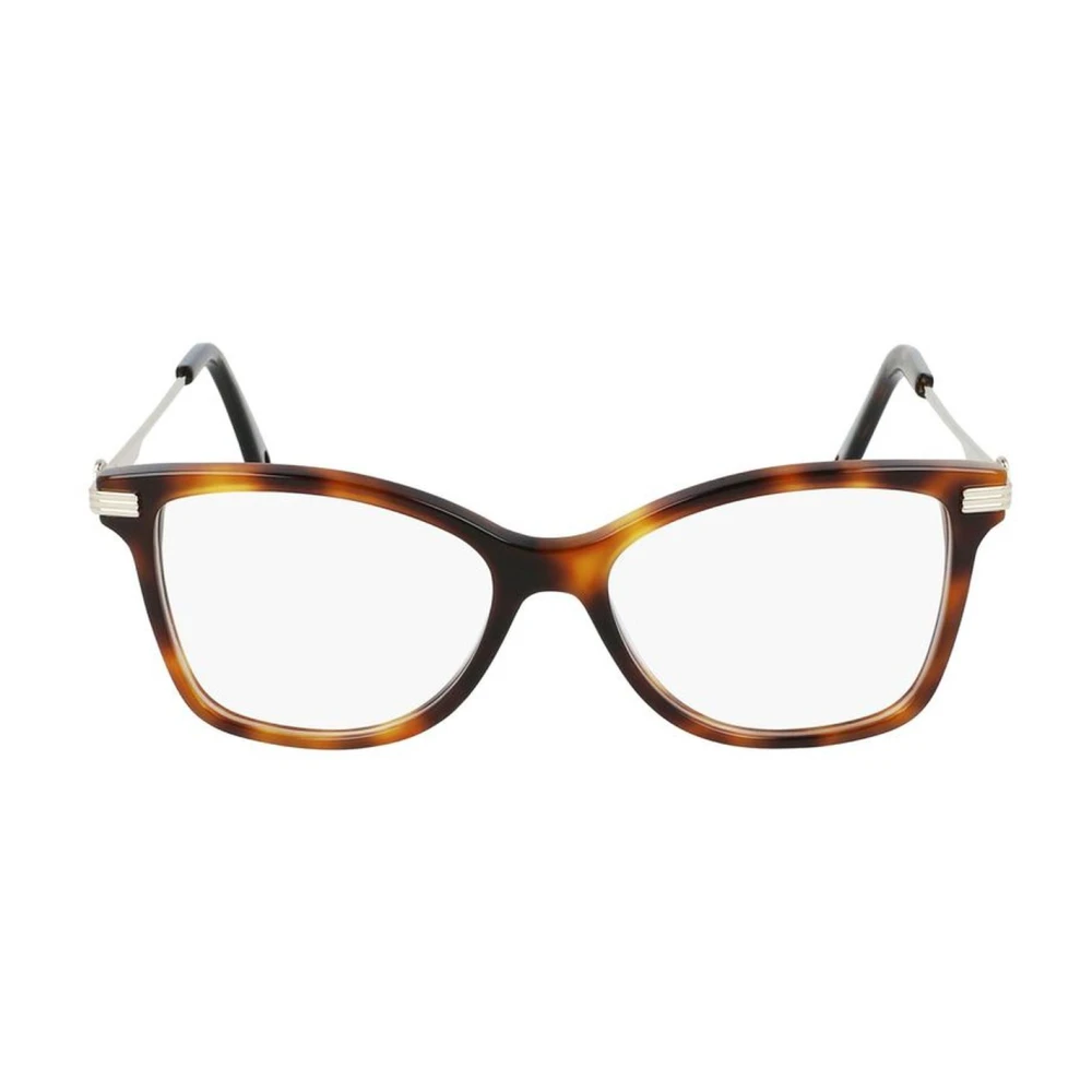 Lanvin Klassieke Bruine Acetaatmontuur Bril Brown Dames