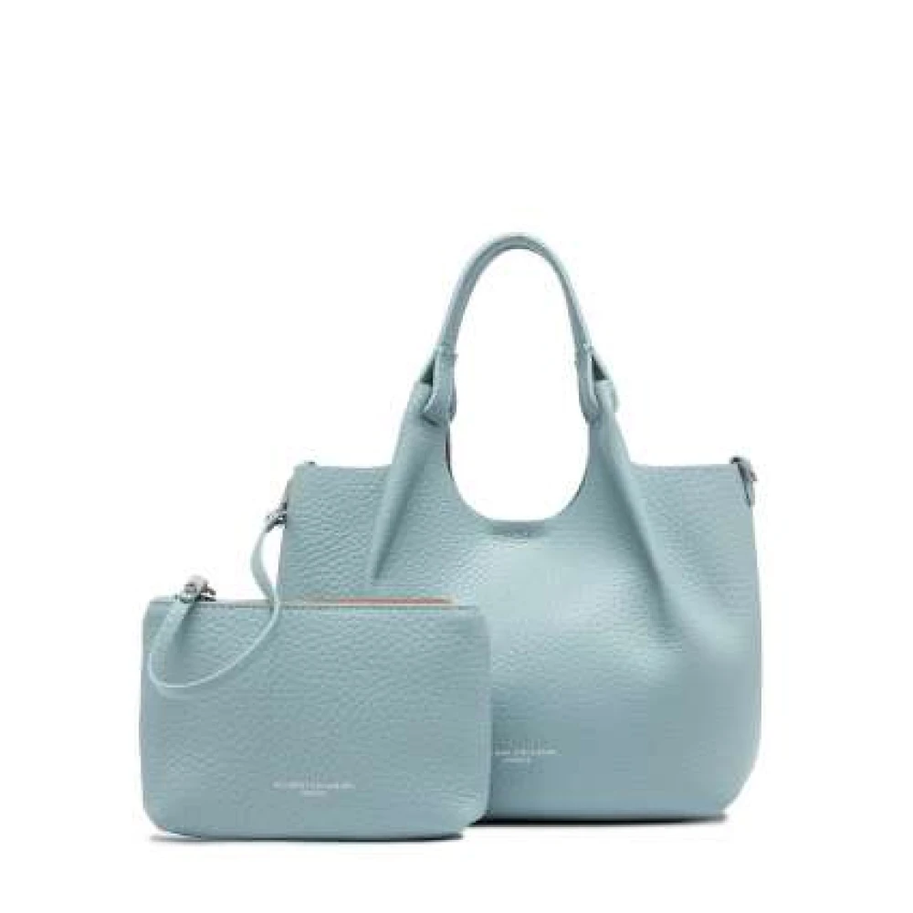 Gianni Chiarini Middelgrote Tote Tas van Korrelleer Blue Dames