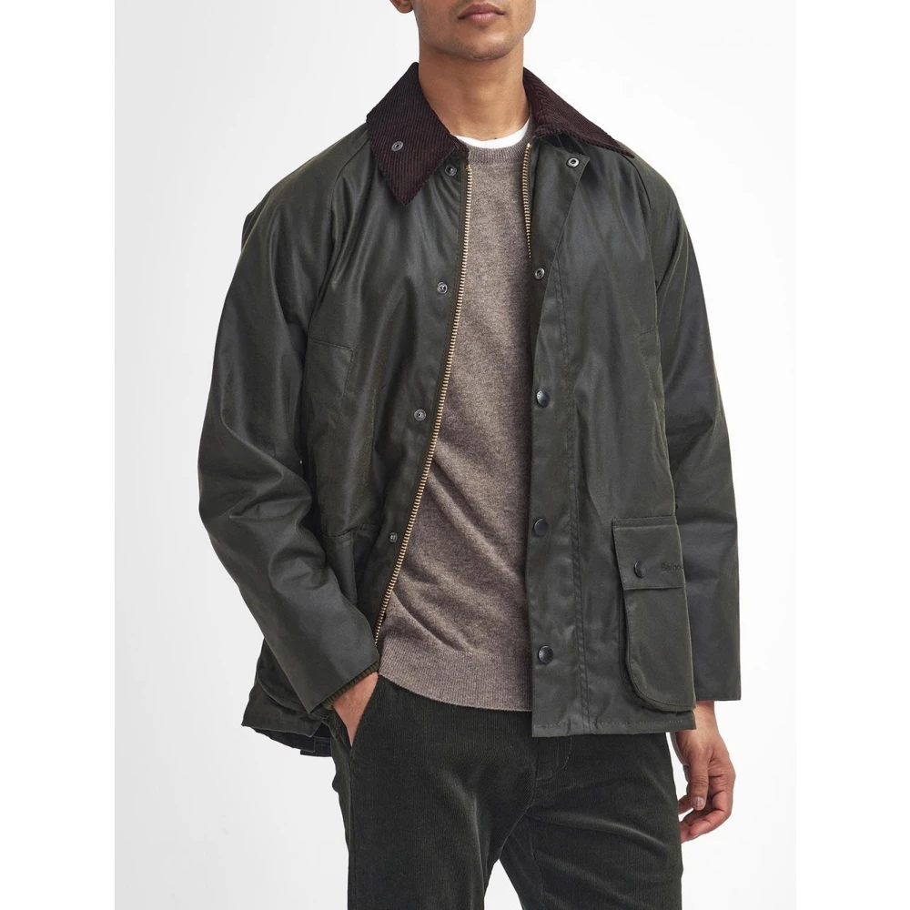 Barbour Klassieke Waxjas voor Mannen Green Heren