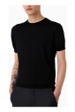 pull-soie-coton-col-rond-manches-courtes