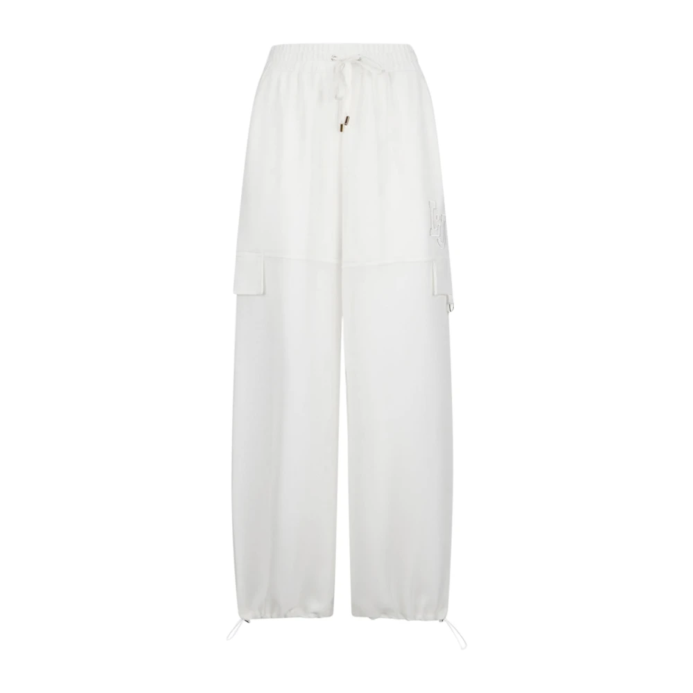 Liu Jo Donna Bianco Pantaloni, M, New,