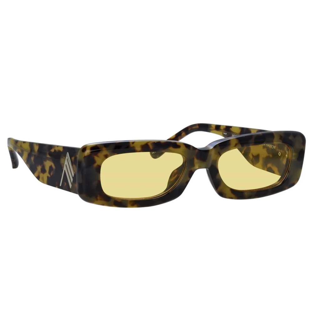 The Attico Brown Authentic Mini Marfa Glasses - Unisex - Sunglasses - One Size - Accessories