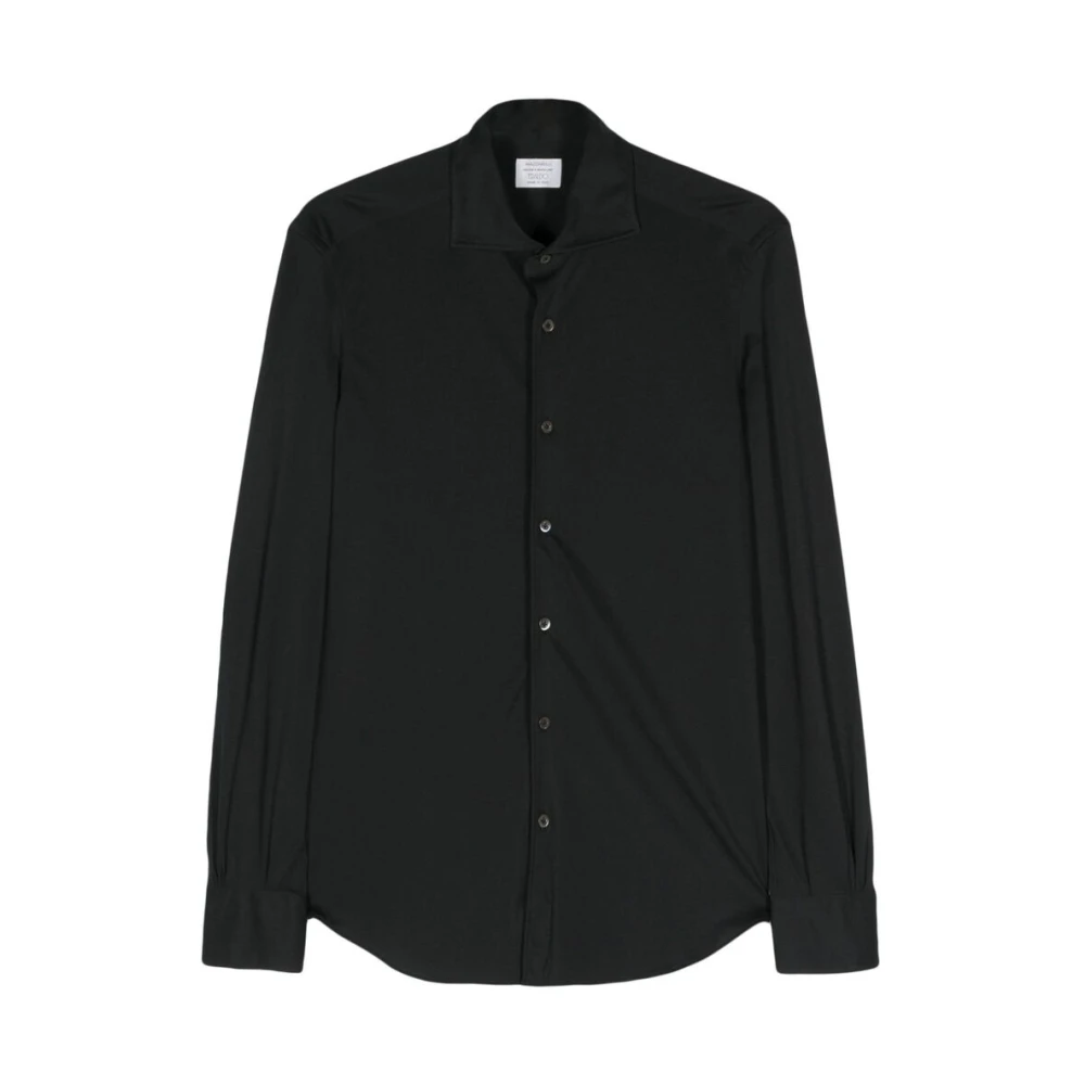 Mazzarelli Casual Shirts Black Heren