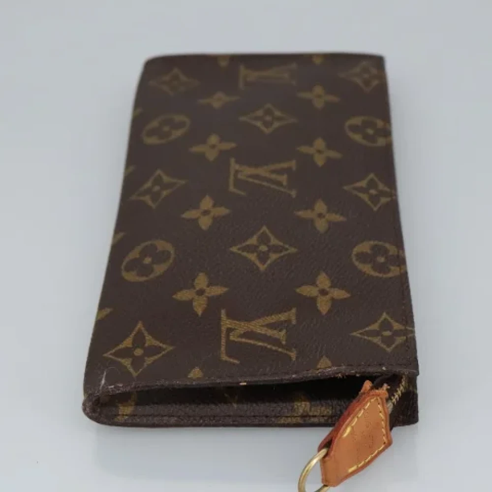 Louis Vuitton Vintage Pre-owned Canvas pouches Brown Dames