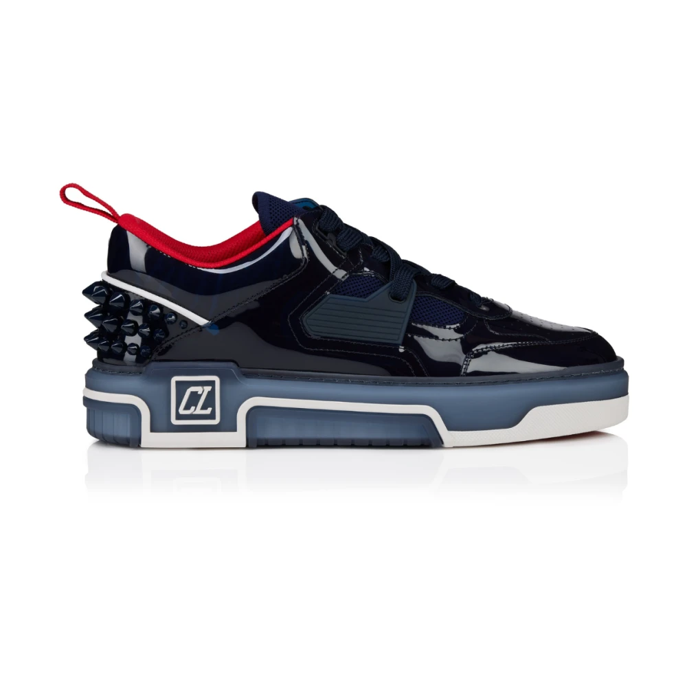 Christian Louboutin Astrocool Zaffiro Leren Sneakers