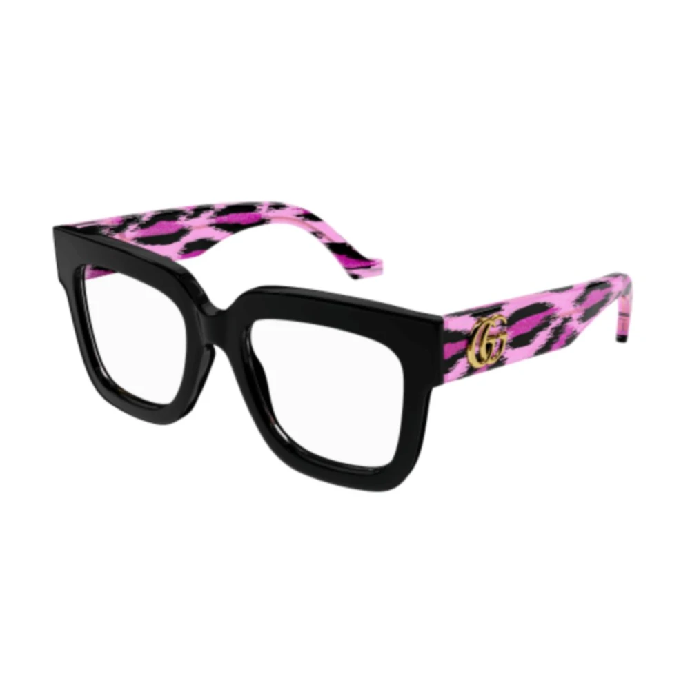 Gucci Stijlvolle Zwarte Zonnebril Multicolor Unisex