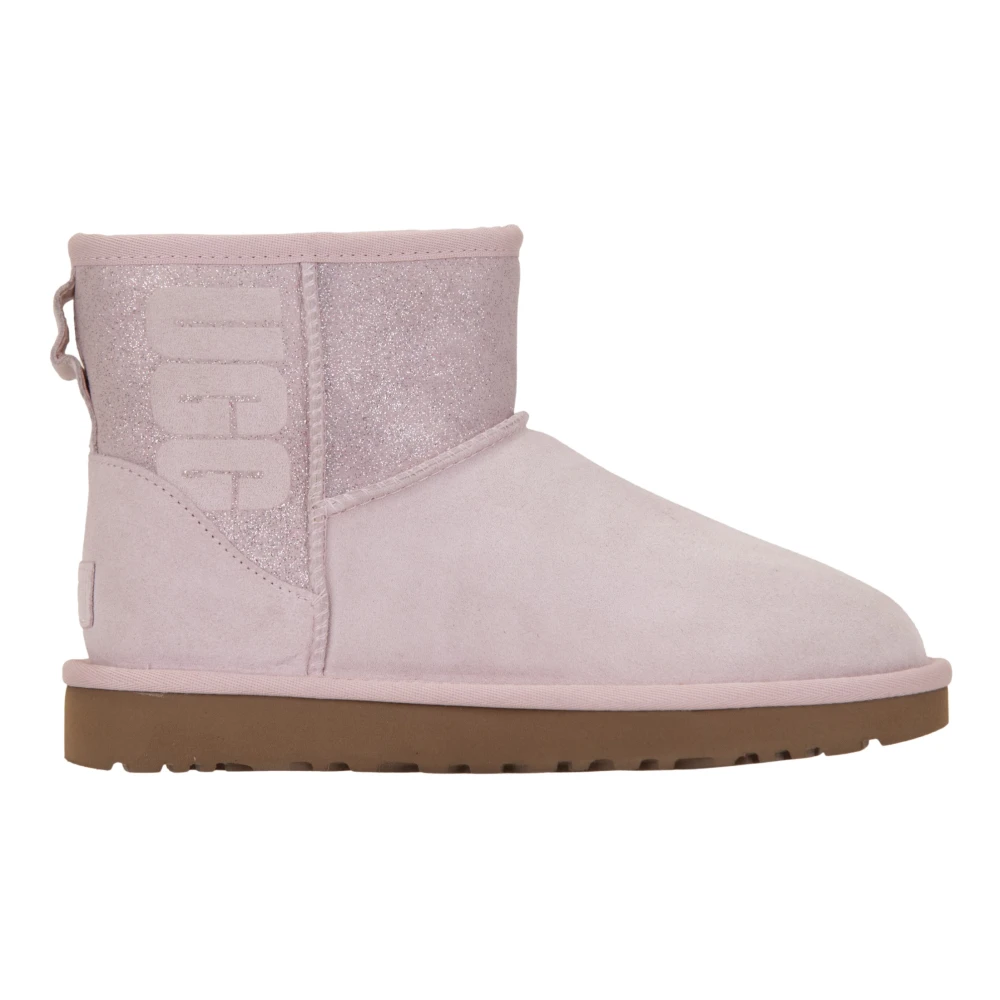 Ugg Pink Winter Boots, Female, 4 Uk, Ankle Boot