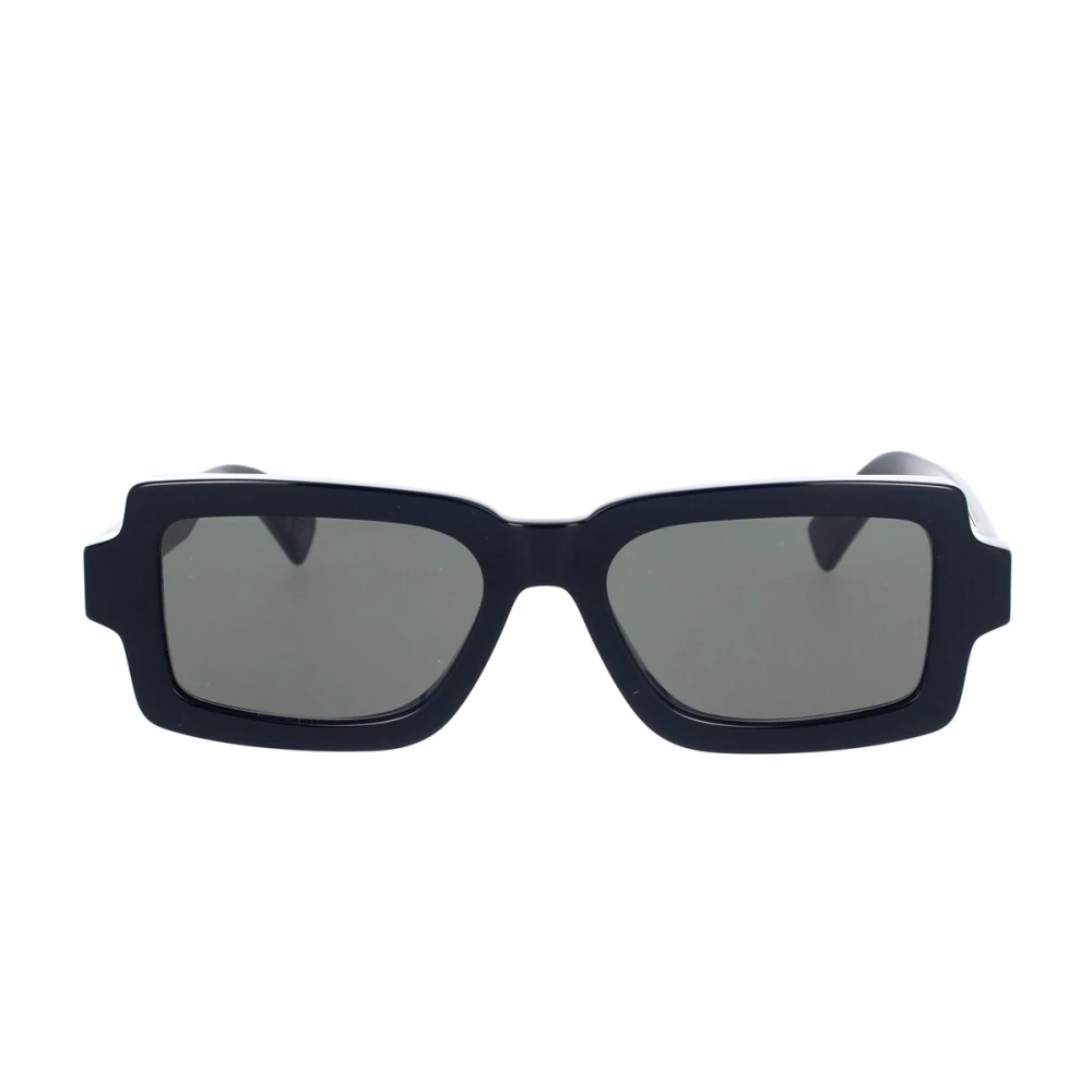 Retrosuperfuture Unisex Black Contemporary Geometric Sunglasses - Sunglasses - One Size - Accessories