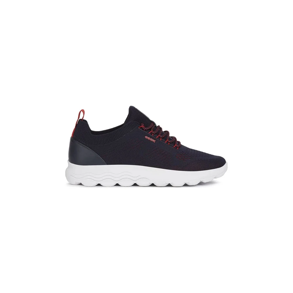 Geox Uomo Blu Scarpe Da Ginnastica Spherica - Immagine 2