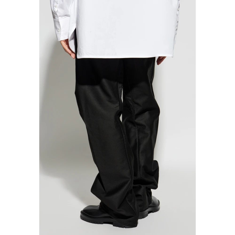 Maison Margiela Katoenen broek Black Heren