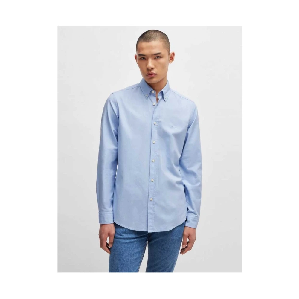 Hugo Boss Stijlvolle Shirt voor Mannen Blue Heren