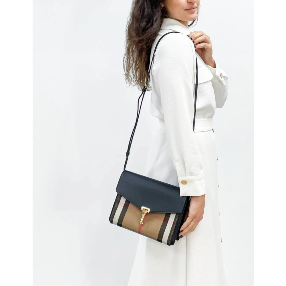 Burberry Macken Small Crossbody Bag Black Dames