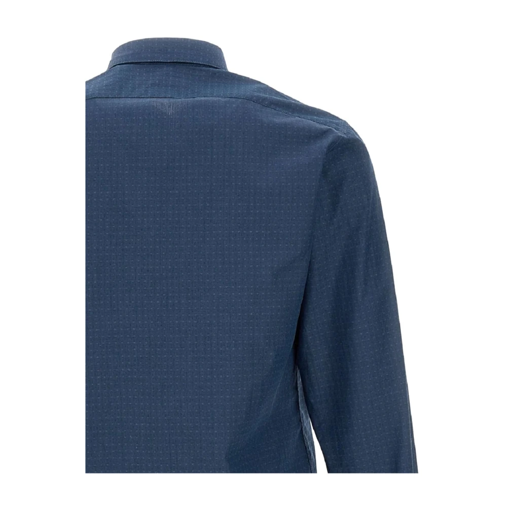 Trussardi Lange mouwen overhemd Blue Heren
