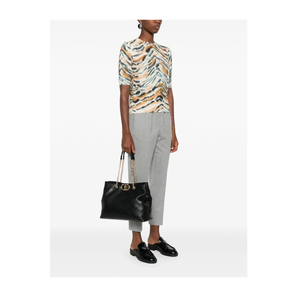 Twinset Zwarte Tote Tas Black Dames